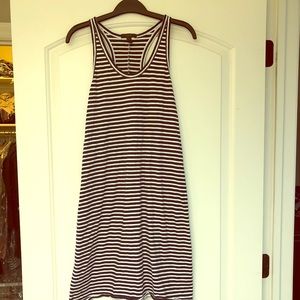Jcrew racerback tank knit dress